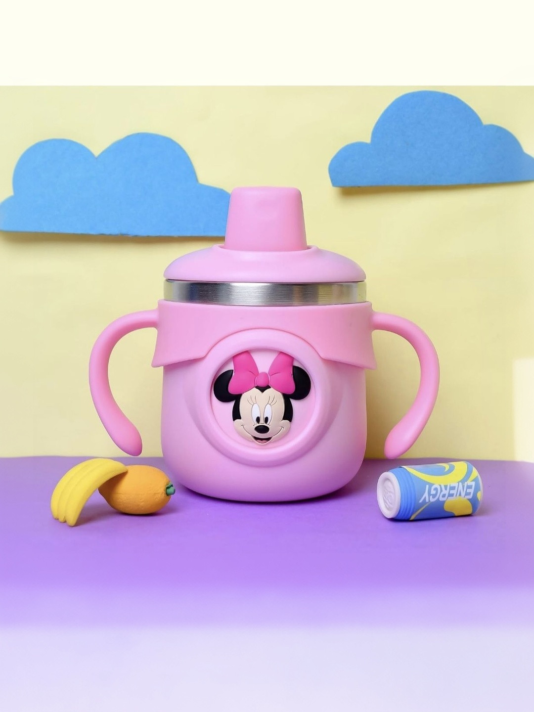 Magic Pebbles Printed Insulated Stainless Steel Hot and Cold Spout Sipper-260ml