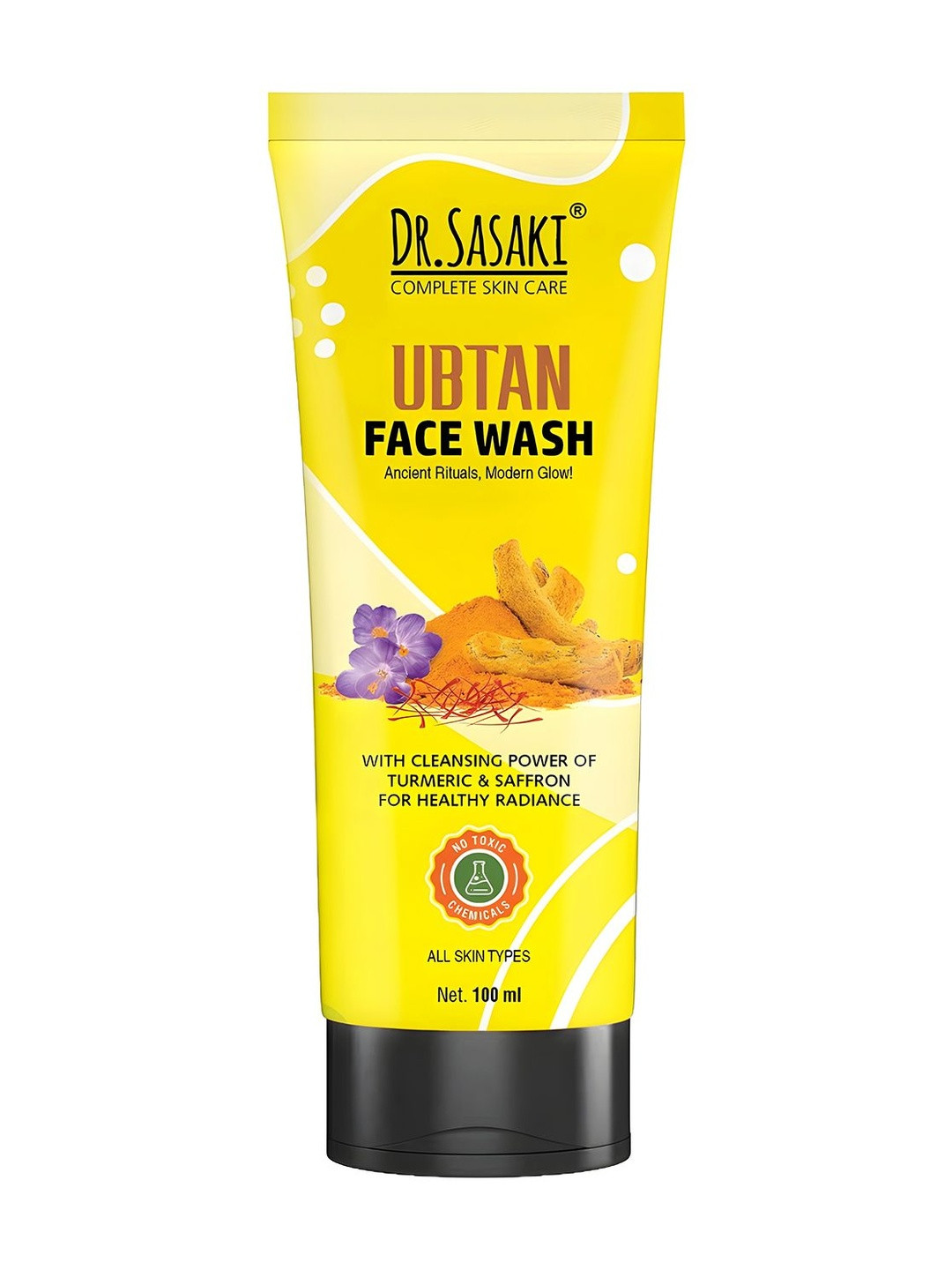 DR.SASAKI COMPLETE SKIN CARE Reduces Dullness And Dark Spots Ubtan Face Wash - 100 ml