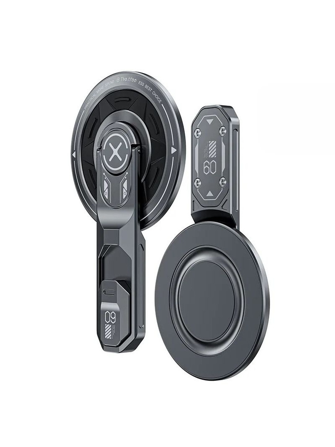 Luxury Kase Magnetic Phone Stand with 360 Rotation Foldable Ring Grip Kickstand