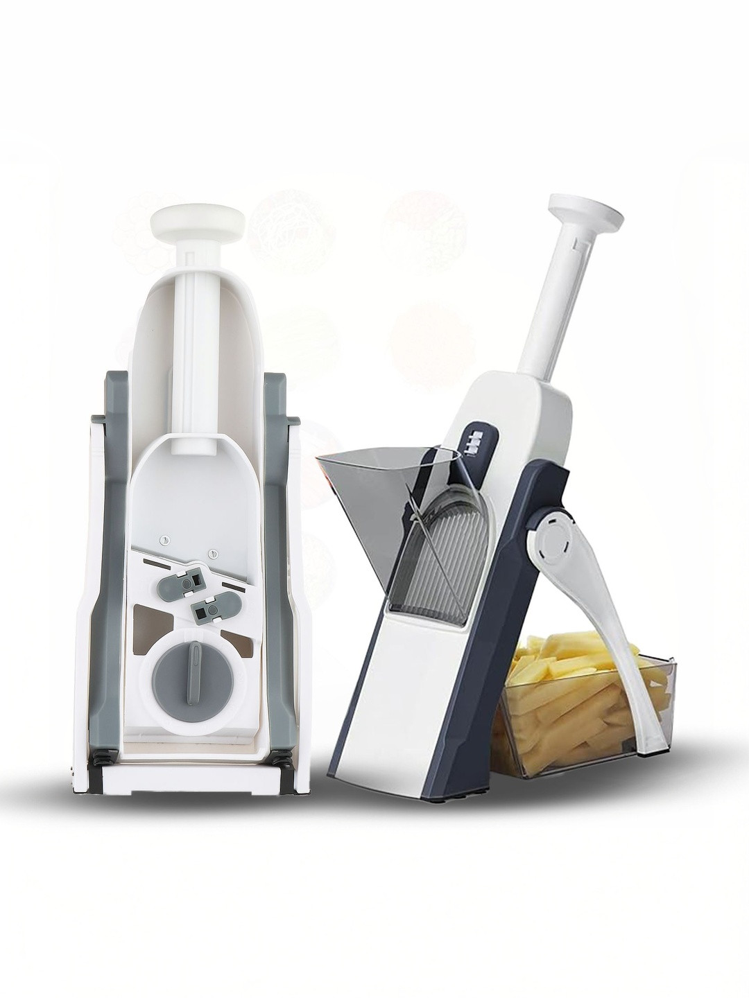 SAGEWARE Grey & White Non Slip Base Chopper