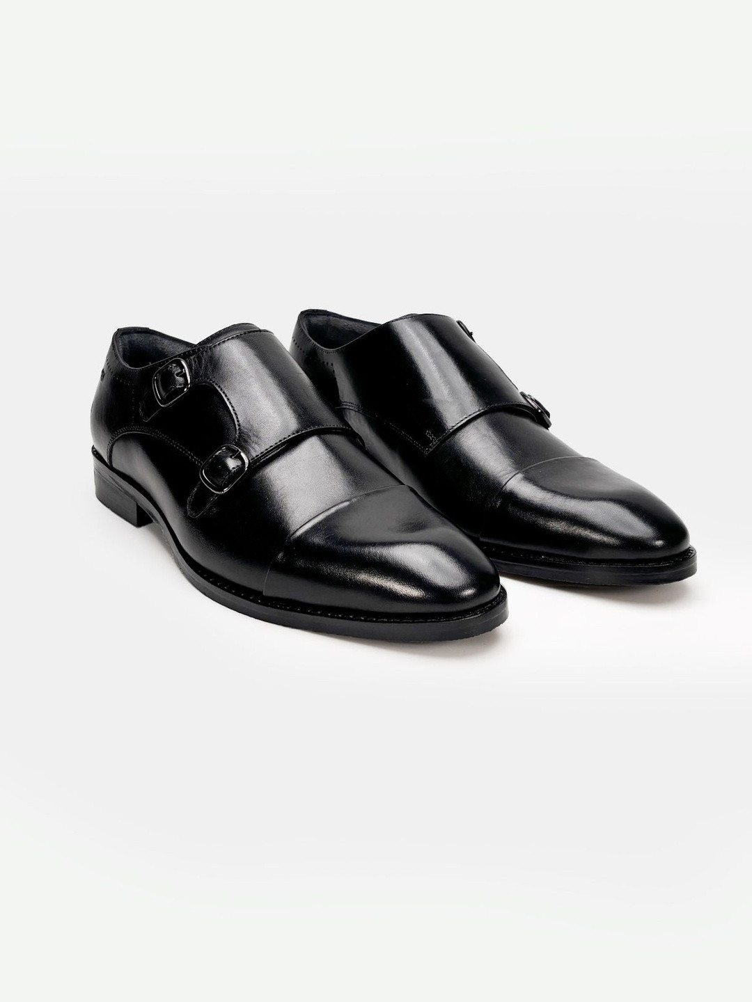 HEEL YOUR SOLE Men Leather Formal Monks