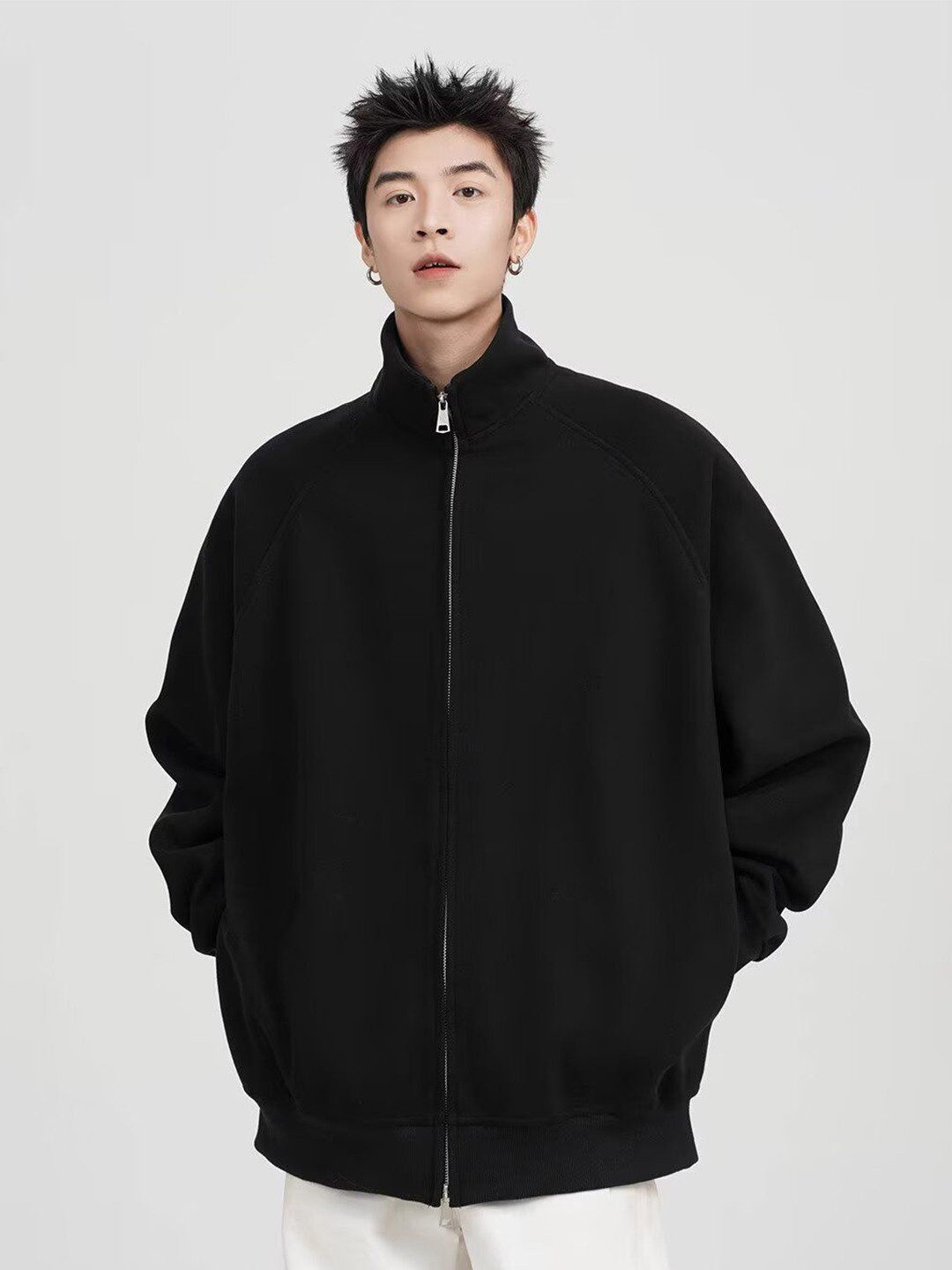StyleCast x Revolte Men with Zip Detail Detail