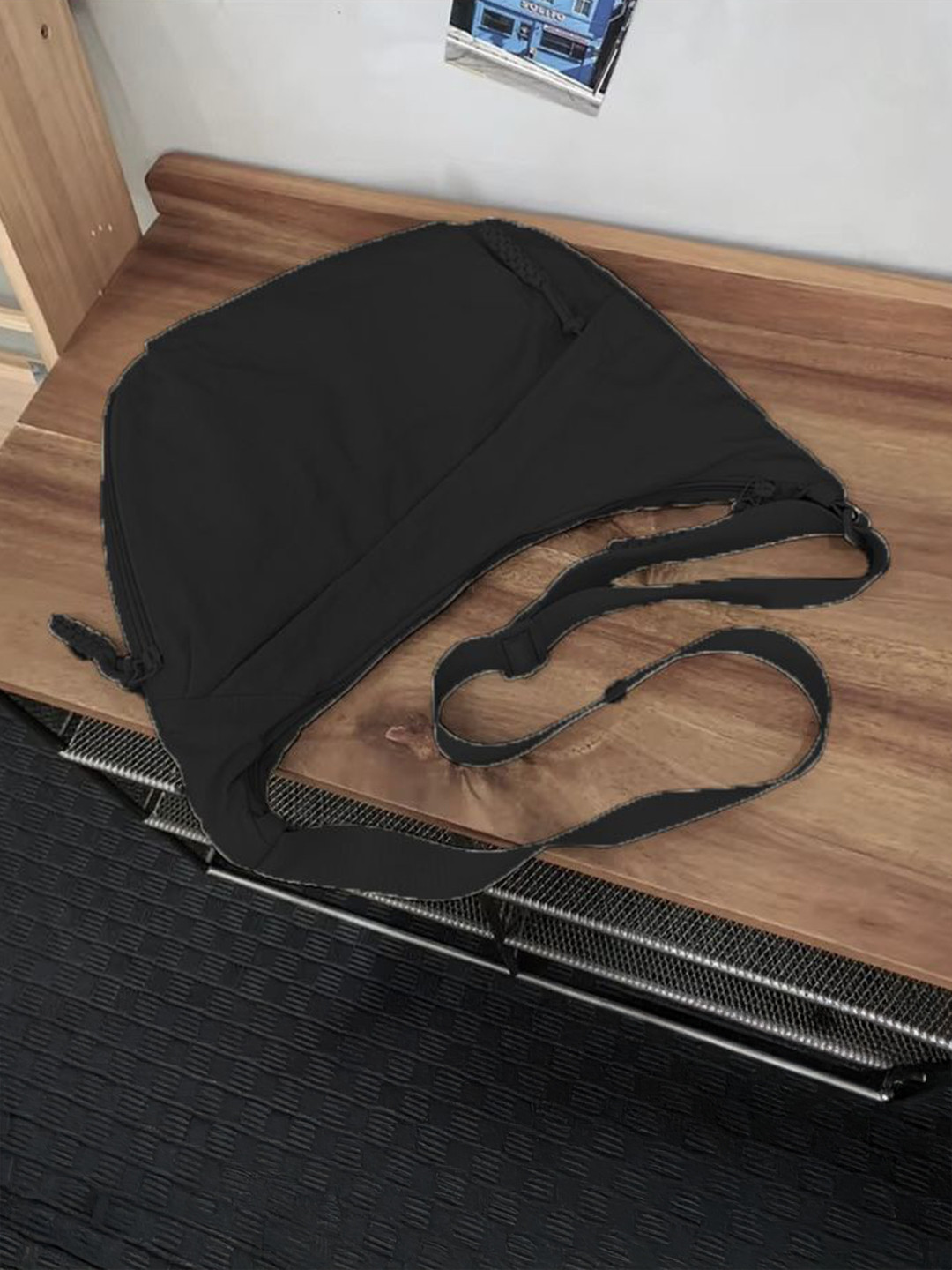 GUKA Half Moon Sling Bag with Tasselled