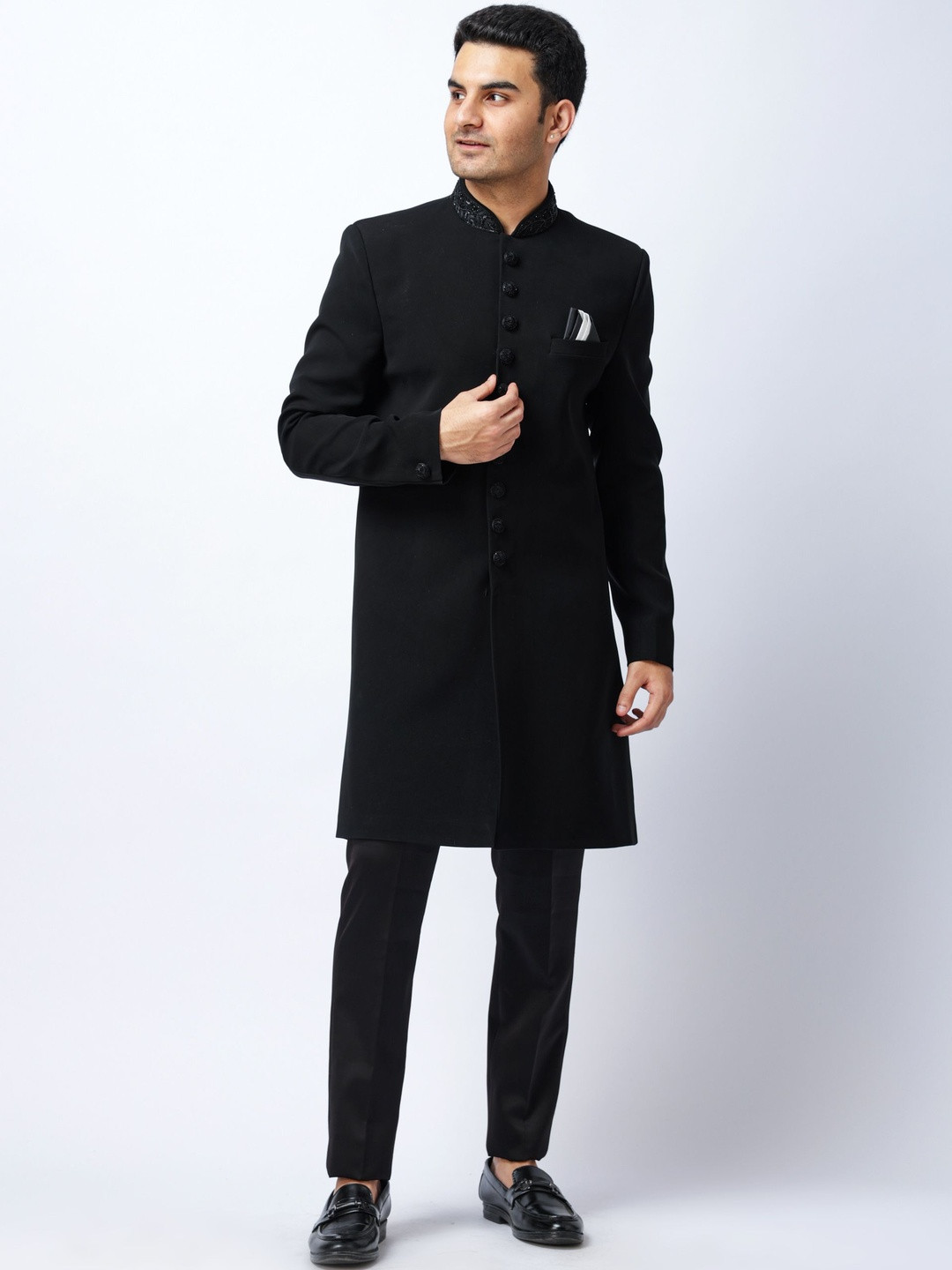 Aesthelia Embroidered Sherwani Set