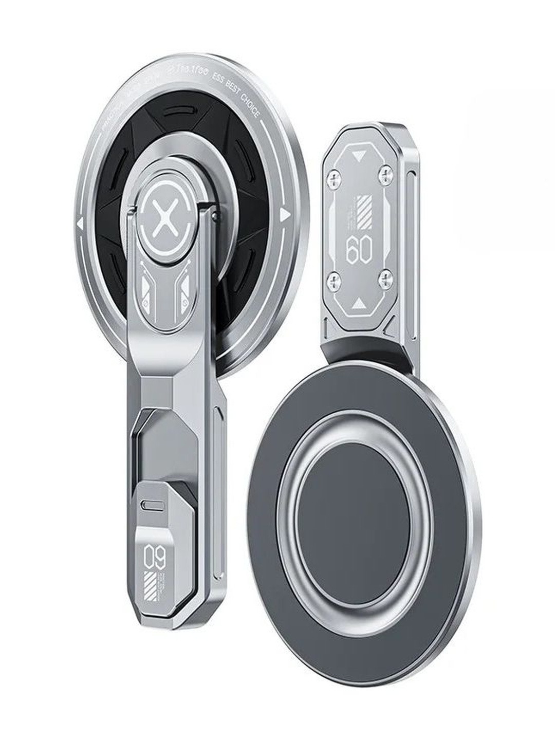 Luxury Kase Magnetic Phone Stand with 360 Rotation Foldable Ring Grip Kickstand