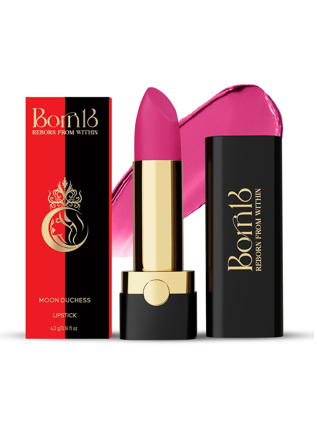 Born16 Moon Duchess Matte Perfection Lipstick - 4.2 g - Maddalyni