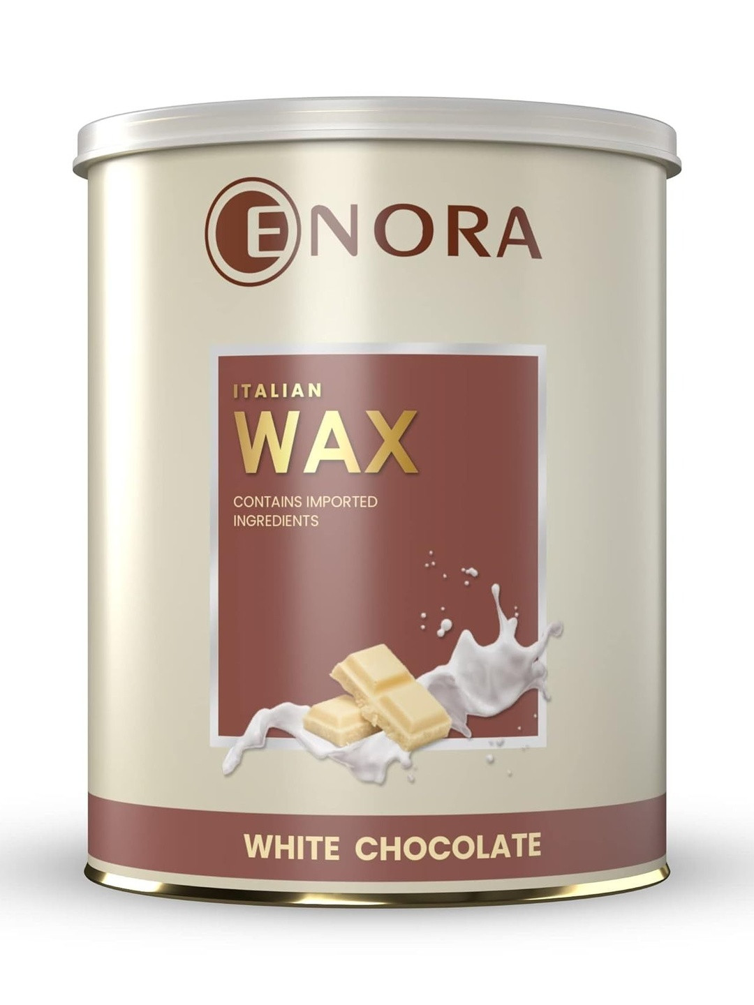 ENORA Detan White Chocolate Wax - 600 g With 35 Wax Strips & 1 Steel Spatula