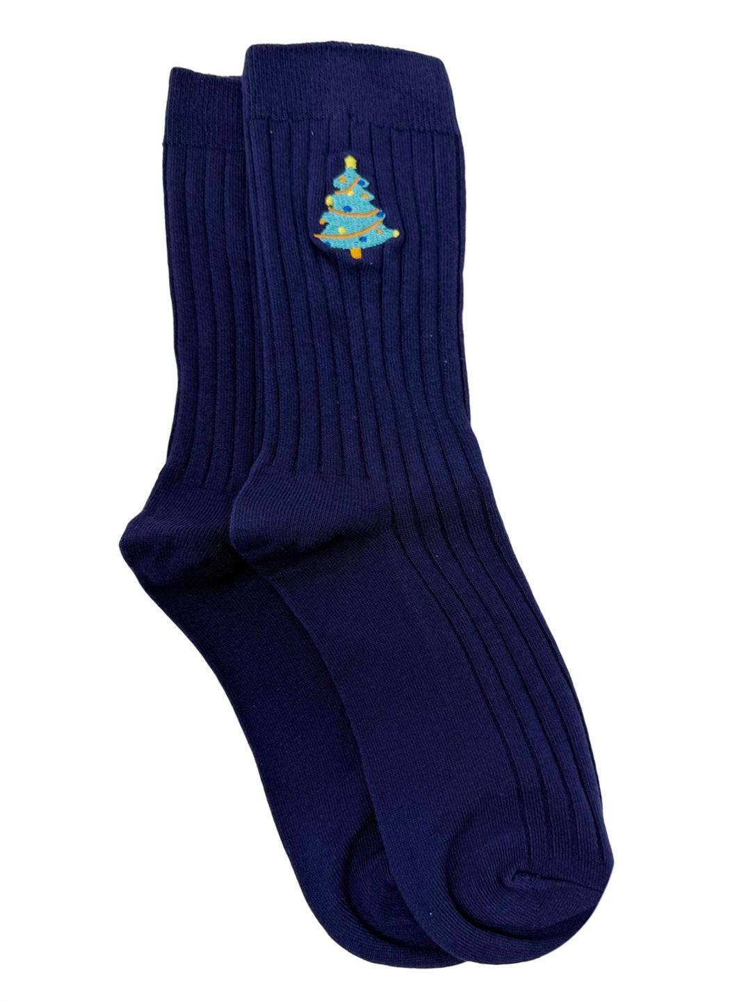 Mint & Oak Men Embroidered Above Ankle Length Socks