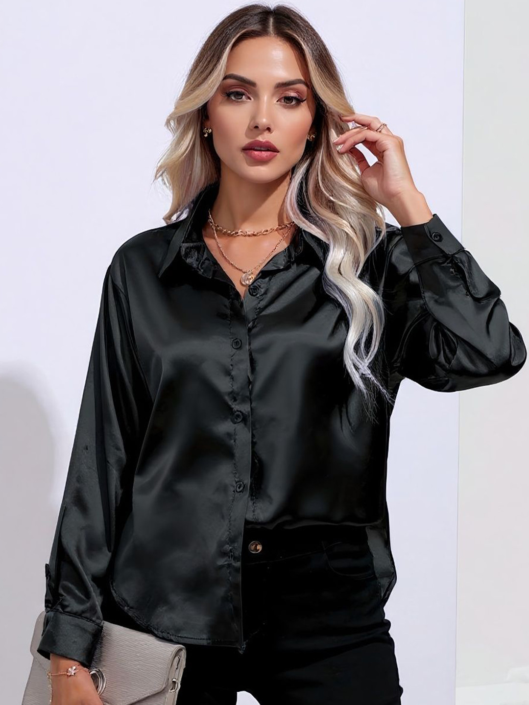 ELVORA Women Classic Casual Shirt