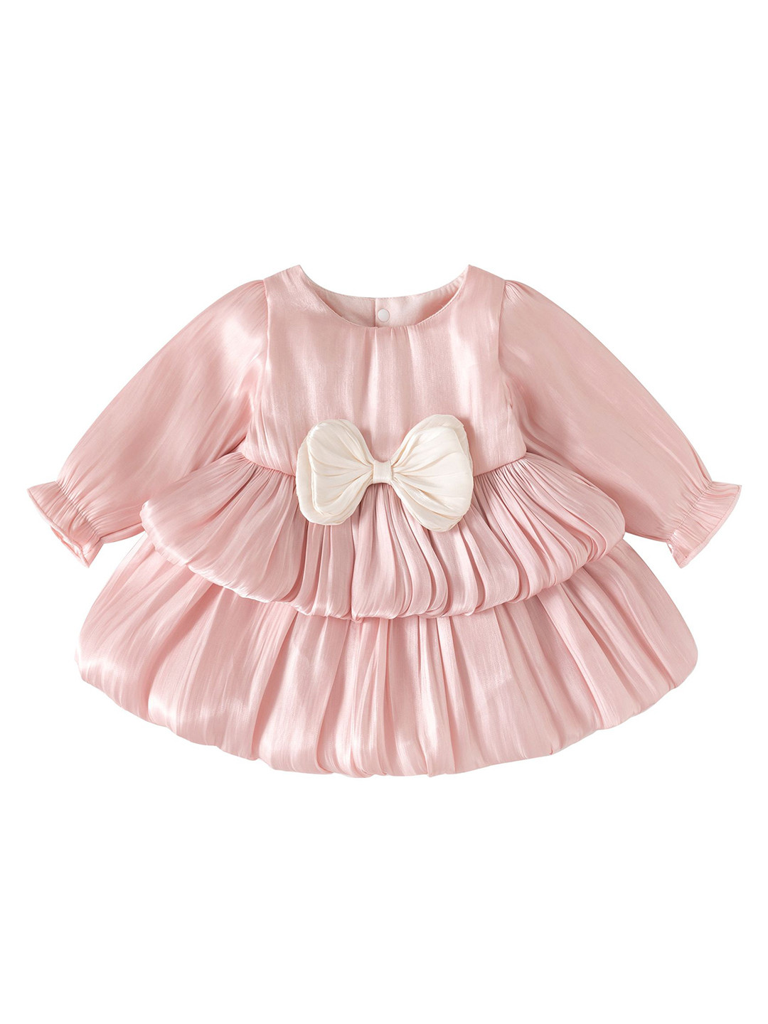 StyleCast x Revolte Chiffon Fit & Flare Midi Dress