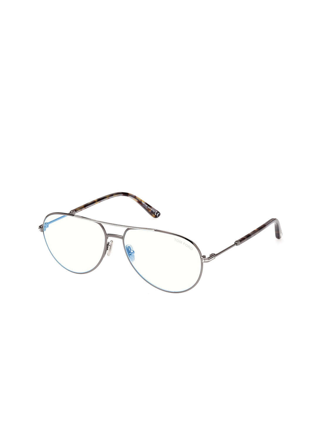 Tom Ford Men Full Rim Aviator Oval Frames