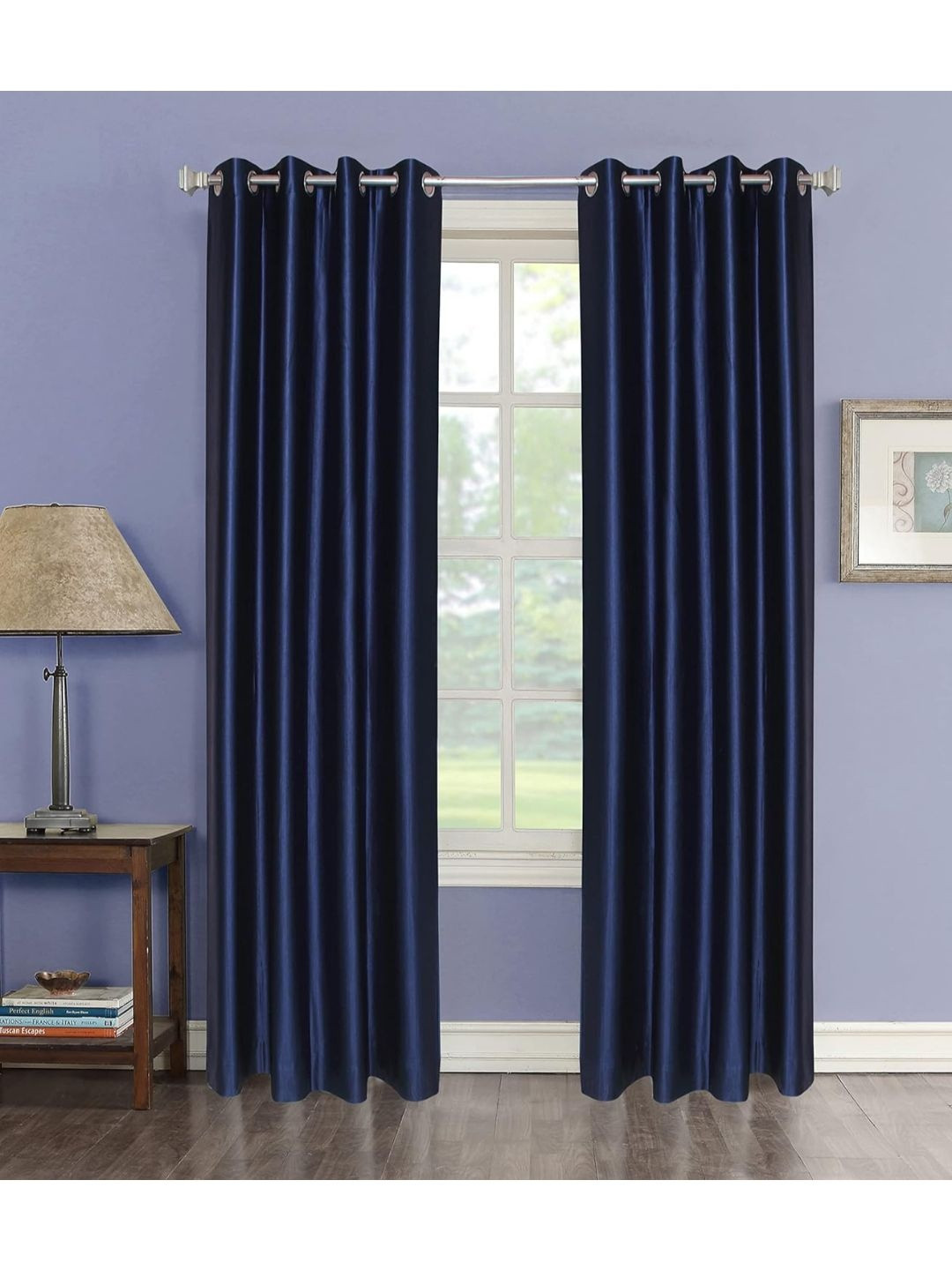 The Decor Hub Blue Set of 2 Window Core