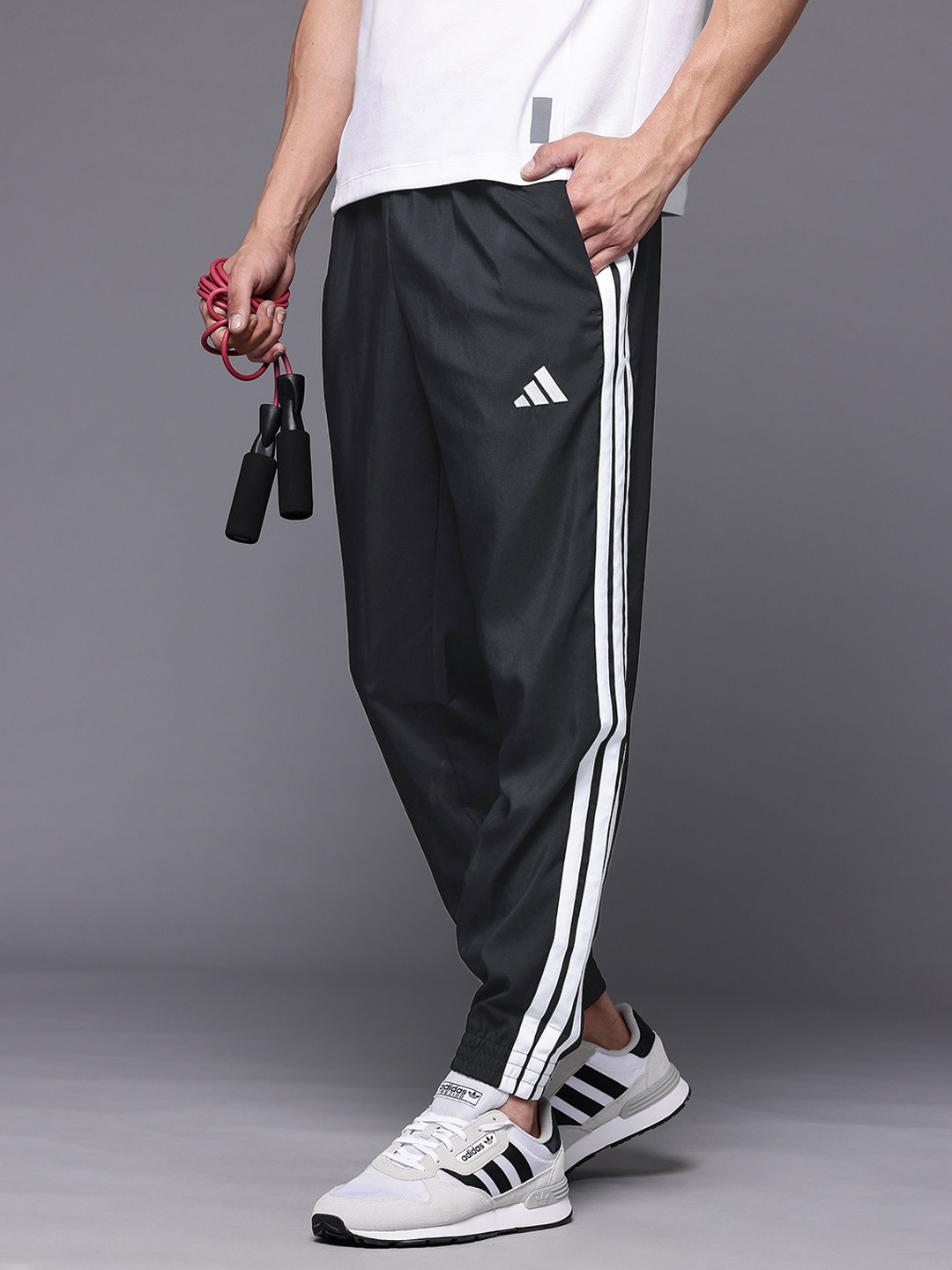 ADIDAS Men 3 Stripes Sports Joggers
