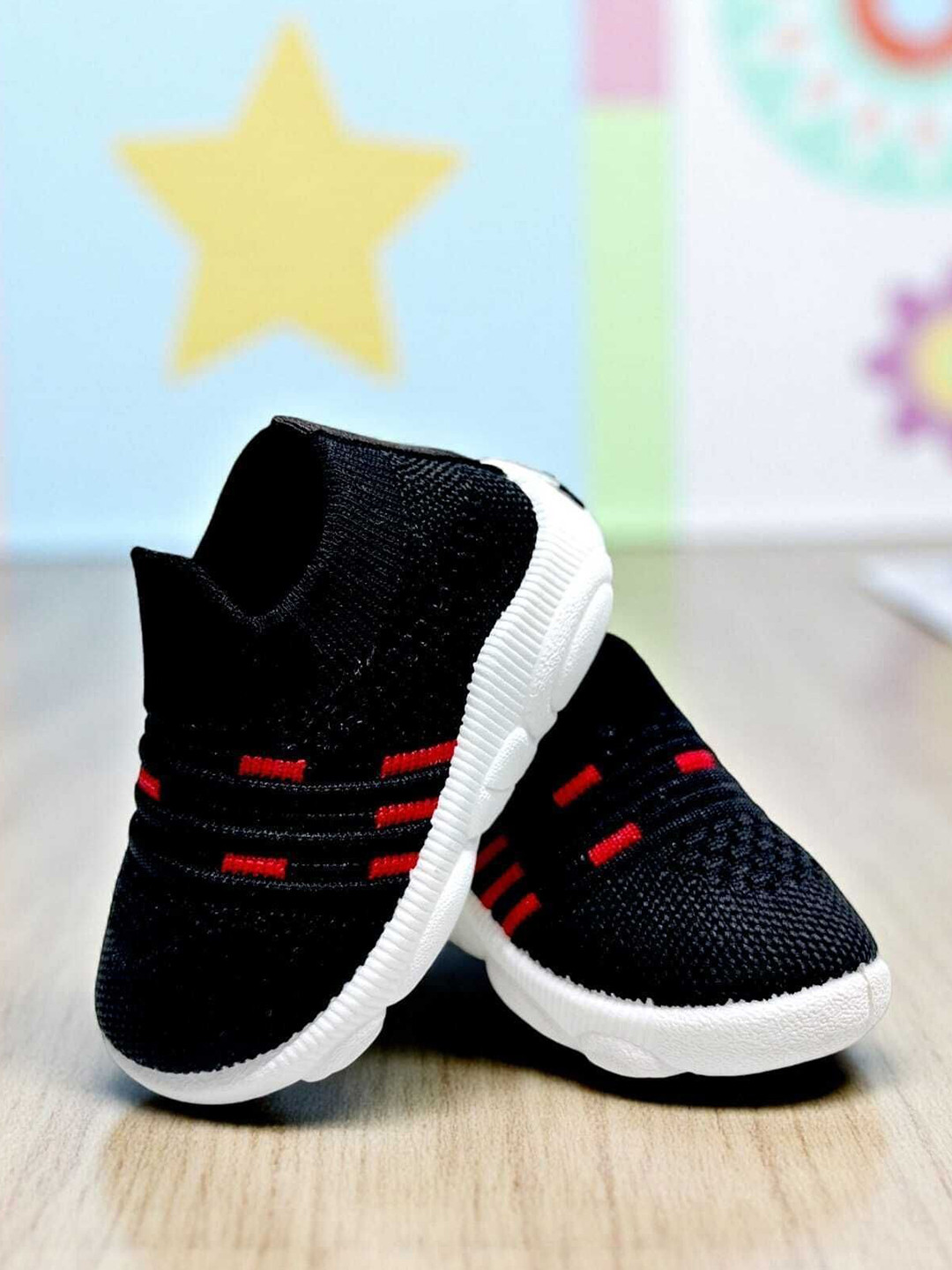 Binos Kids Textured Slip On Sneakers