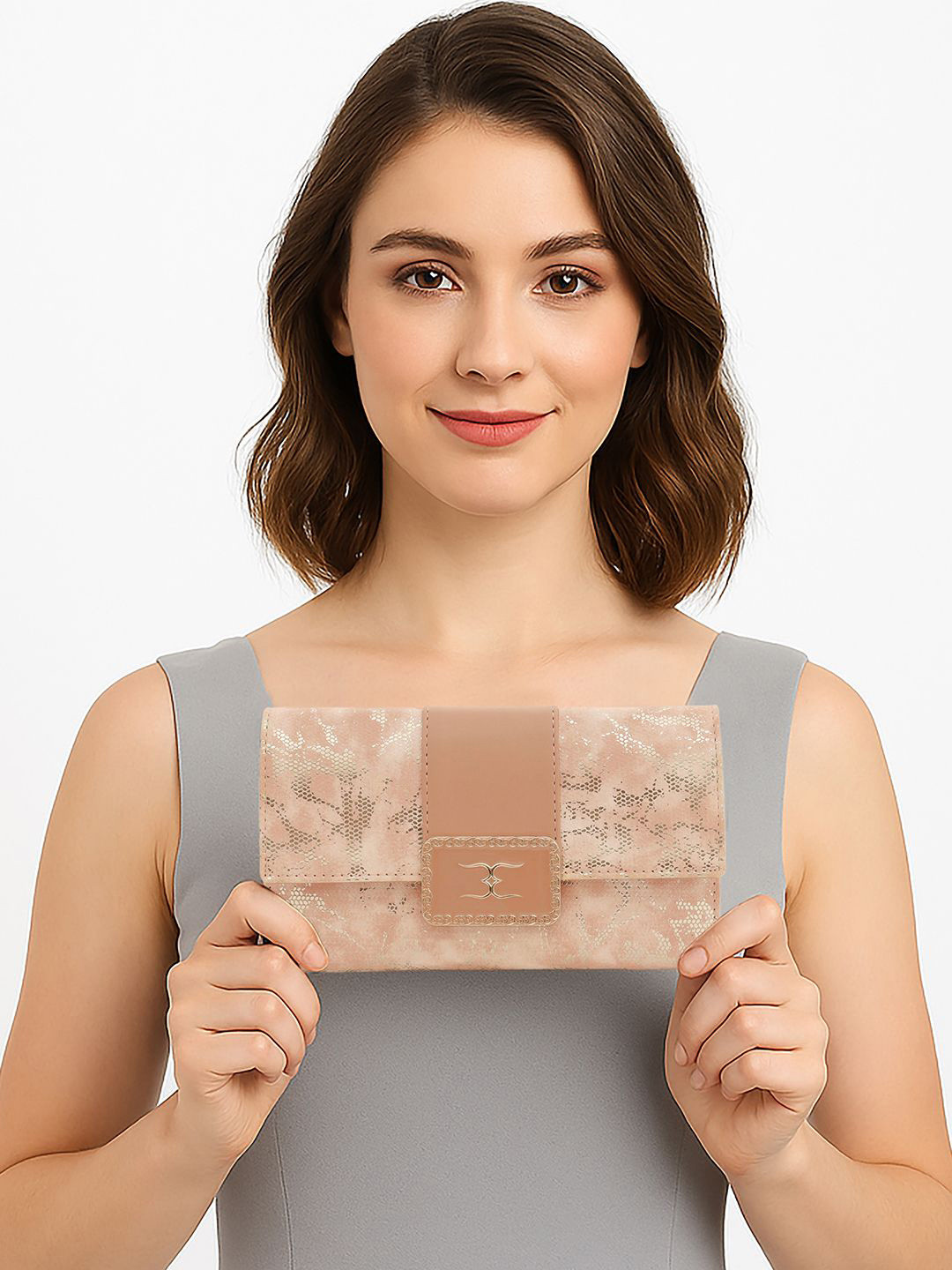 ESBEDA Women PU Two Fold Wallet