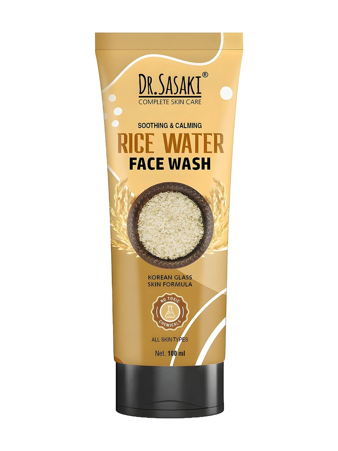 DR.SASAKI COMPLETE SKIN CARE Rice Water Face Wash - 100 ml