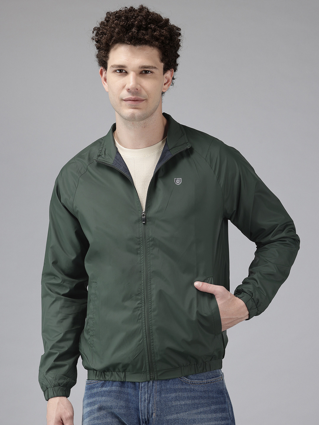 METTLE Mock Collar Bomber Jacket