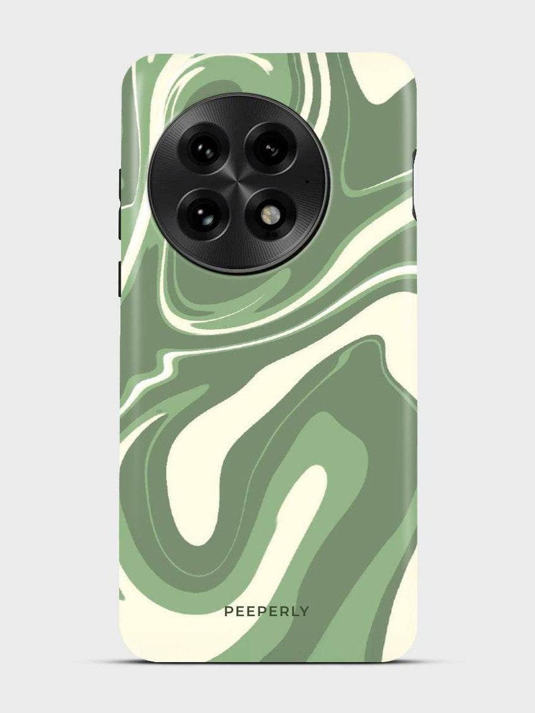 PEEPERLY Women Abstract Calm Cascade Printed Impact Resistant OnePlus 11 5G Back Case