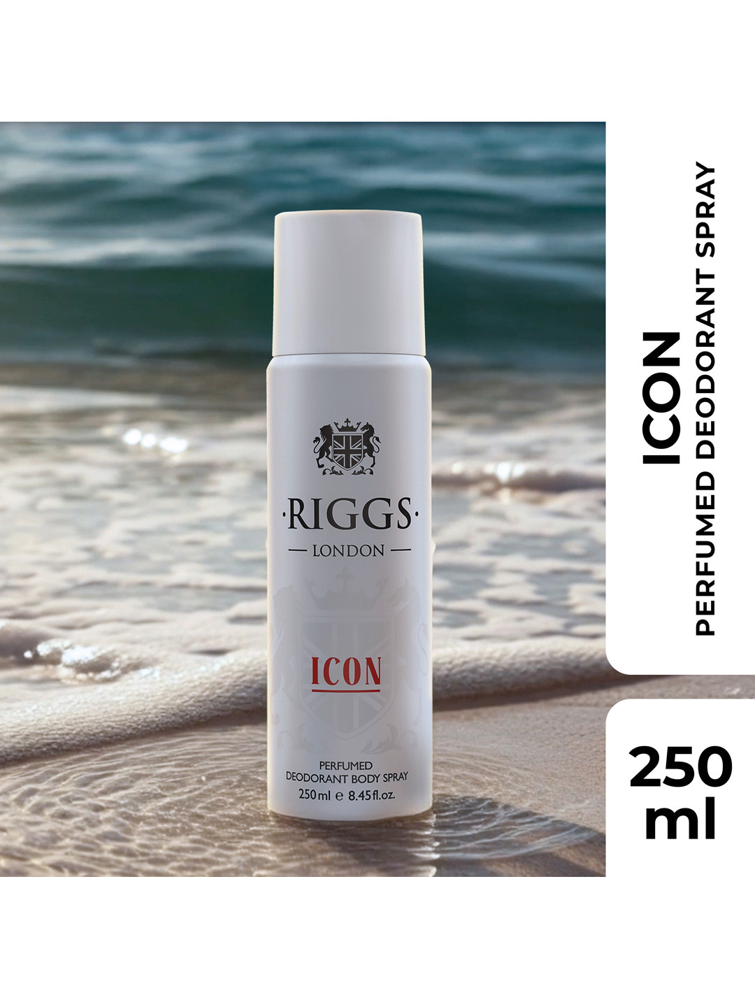 RIGGS LONDON Men Icon Perfumed Deodorant Body Spray - 250 ml