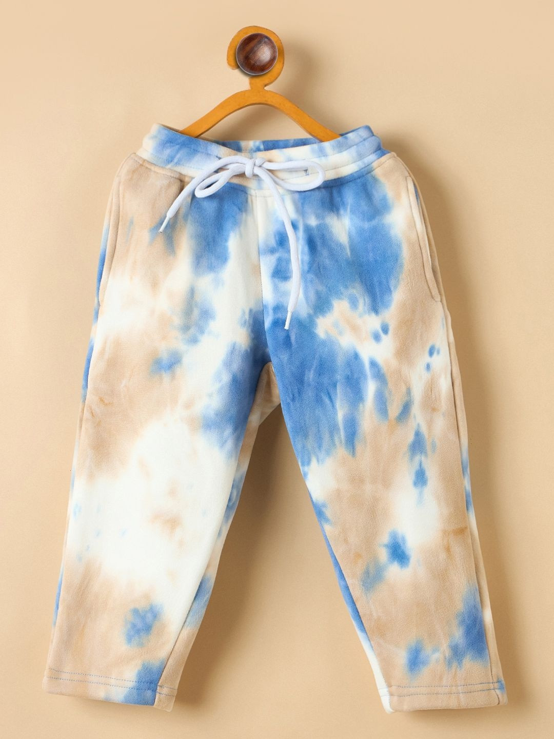 Stylo Bug Girls Tie And Dye Mid-Rise Track Pants