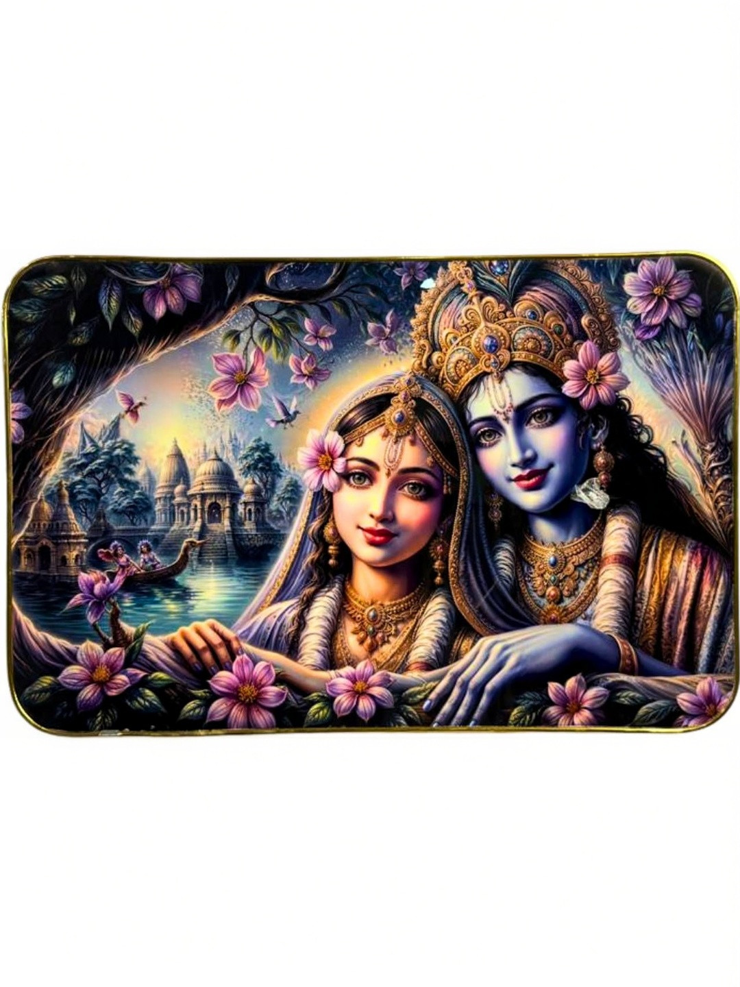 SHRI KHATU SHYAM CREATION Multicoloured 1 Pieces MDF Wall Photo Frames