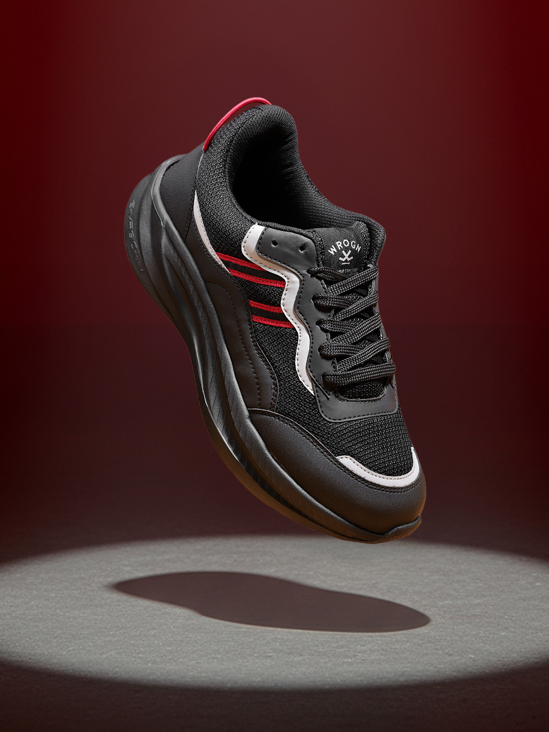 WROGN Men Woven Design Running Shoes