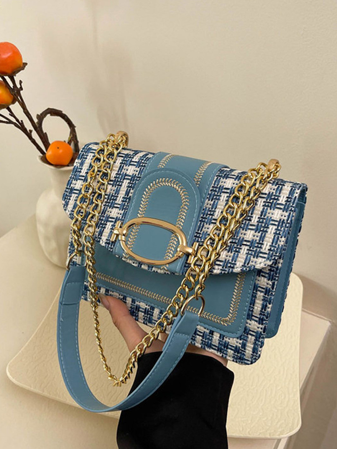 StyleCast Printed PU Sling Bag