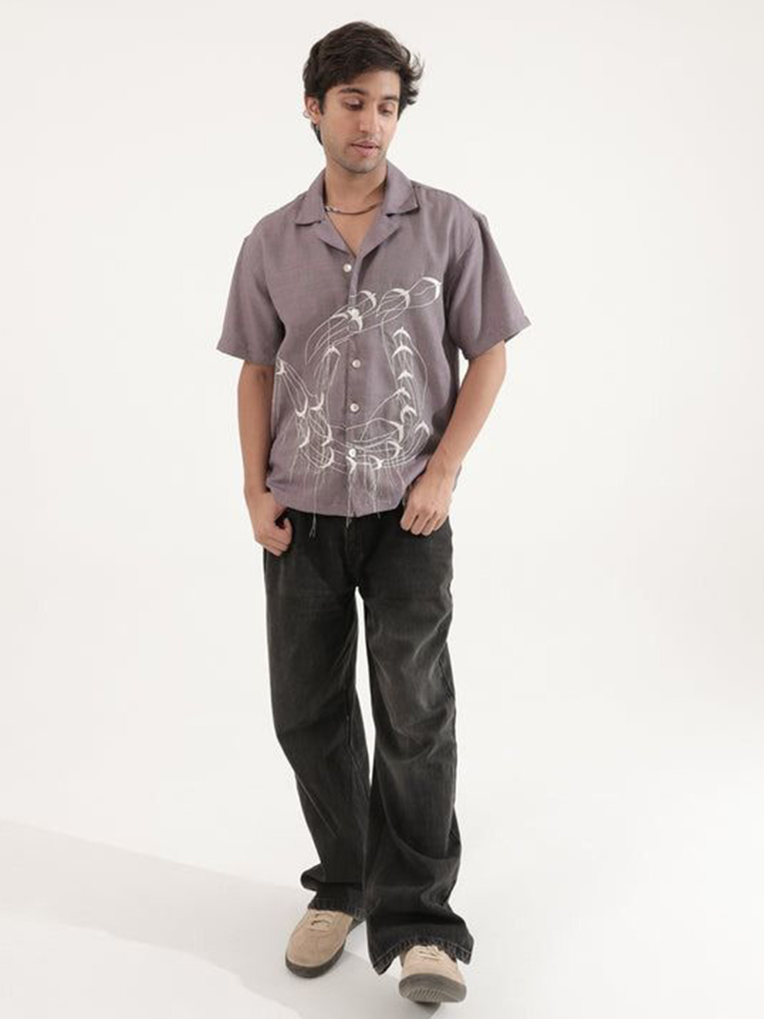 Big Bunny Men Casual Shirt