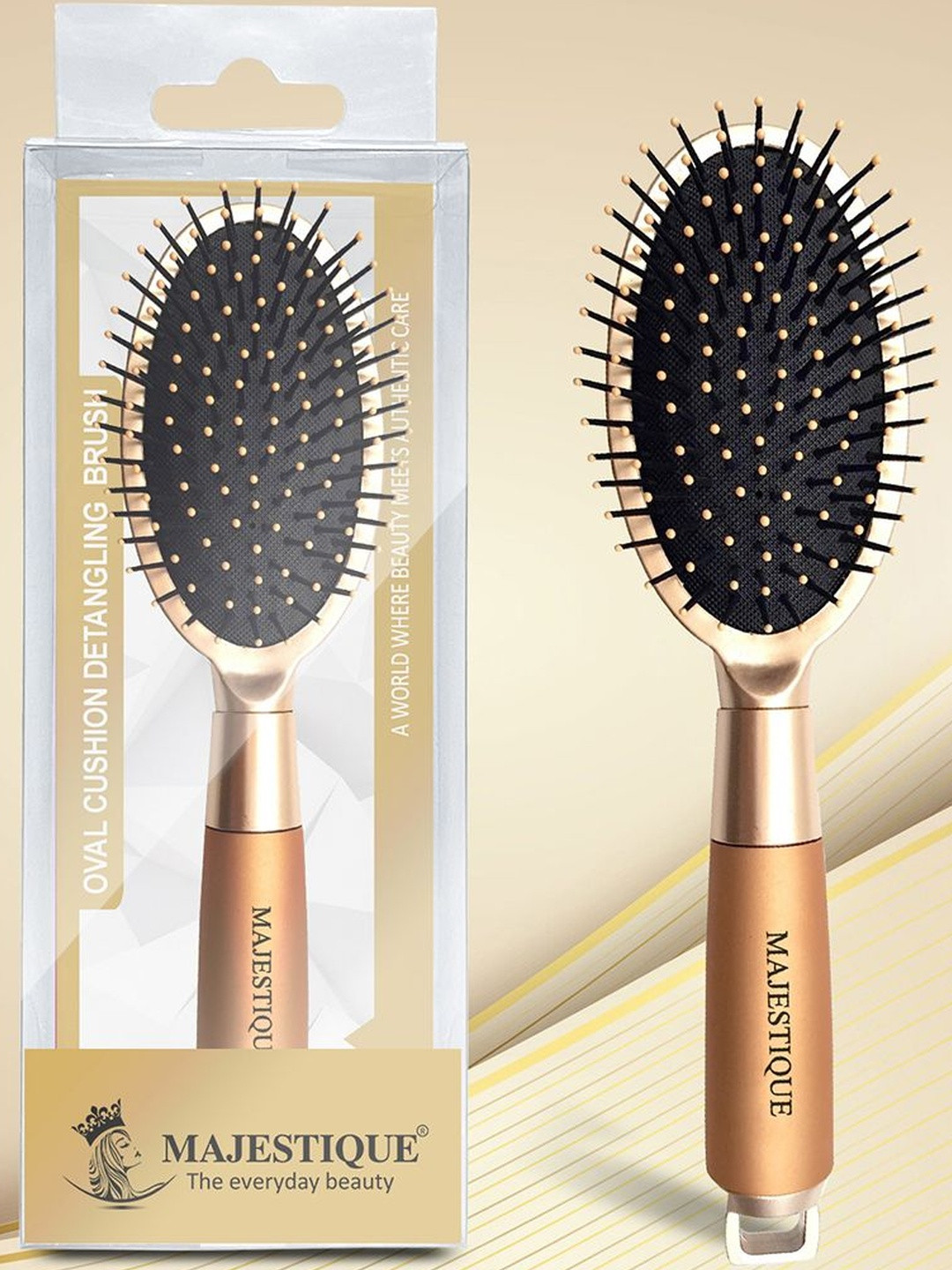 MAJESTIQUE Oval Cushion Detangling Brush