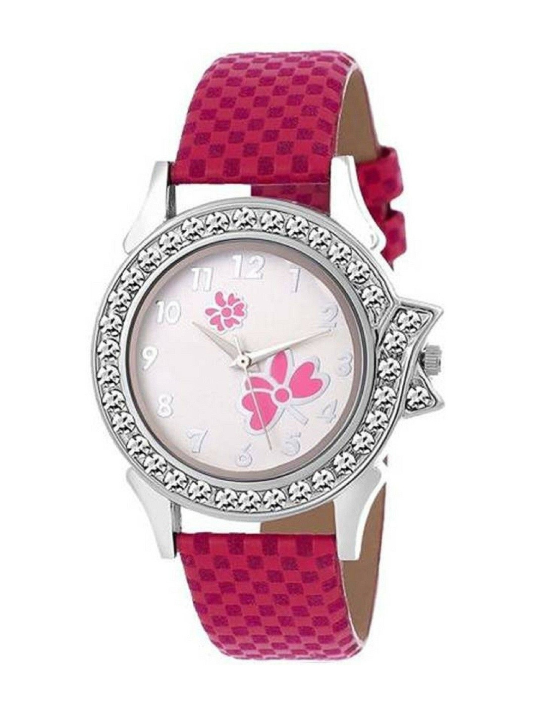 Miss Perfect Unisex Printed Dial & Straps Analogue Watch D588