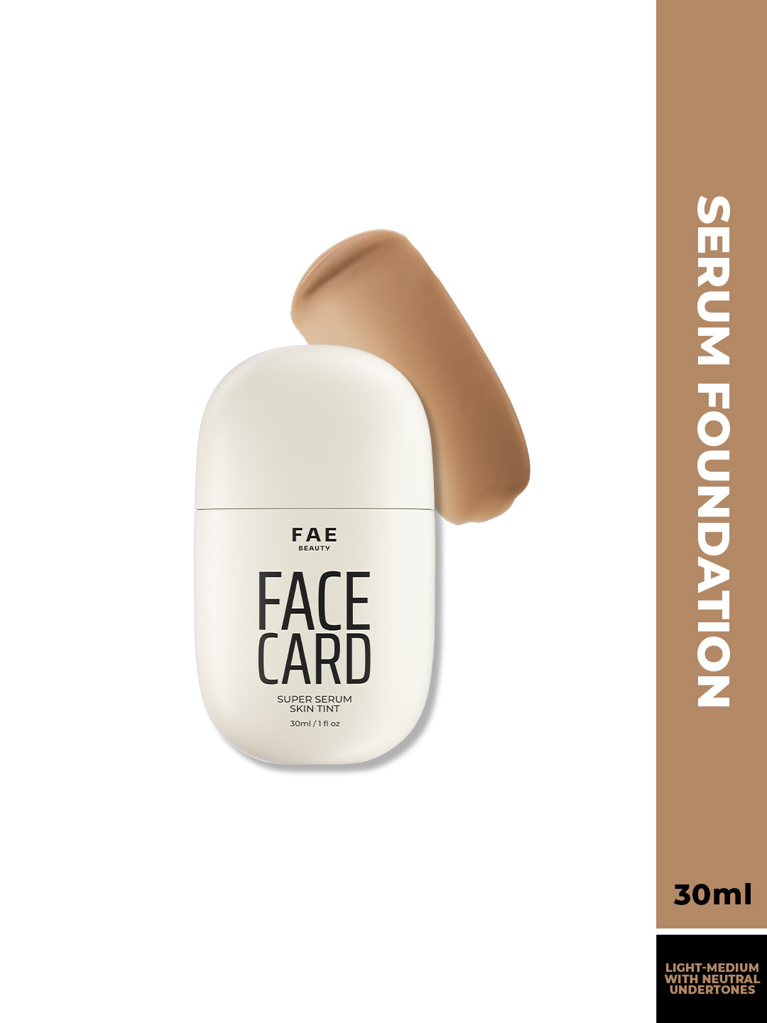 FAE BEAUTY Face Card Super Serum Skin Tint Foundation -30 ml- 31N - Neutral