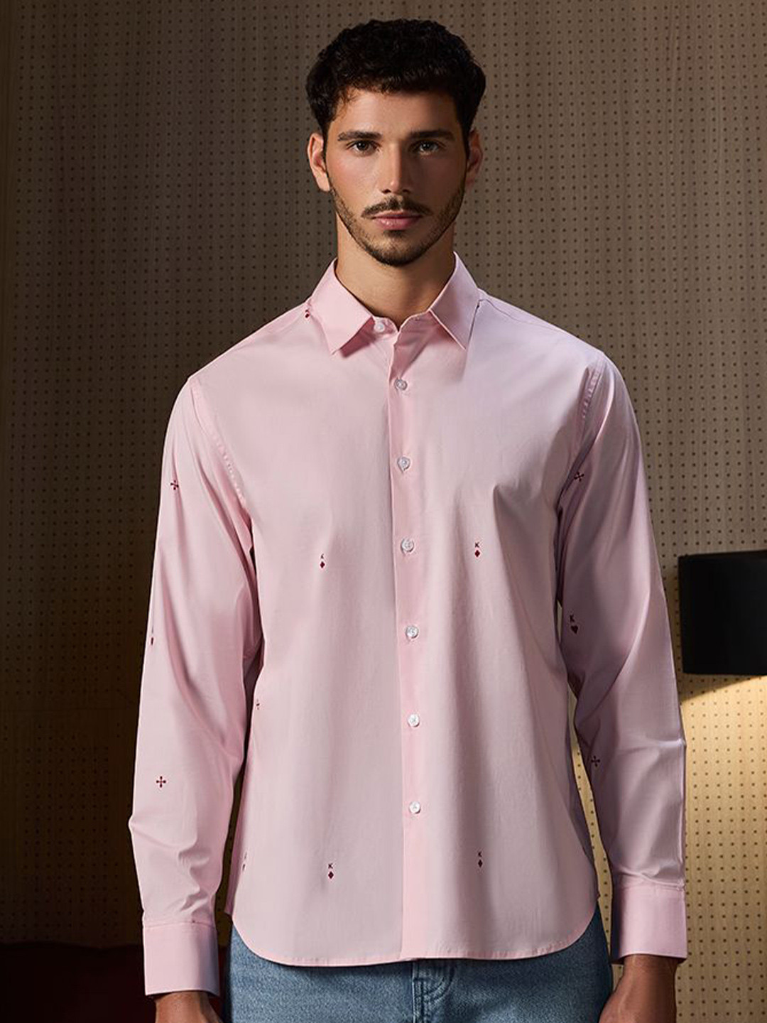 Snitch King Of Hearts Men Formal Shirt