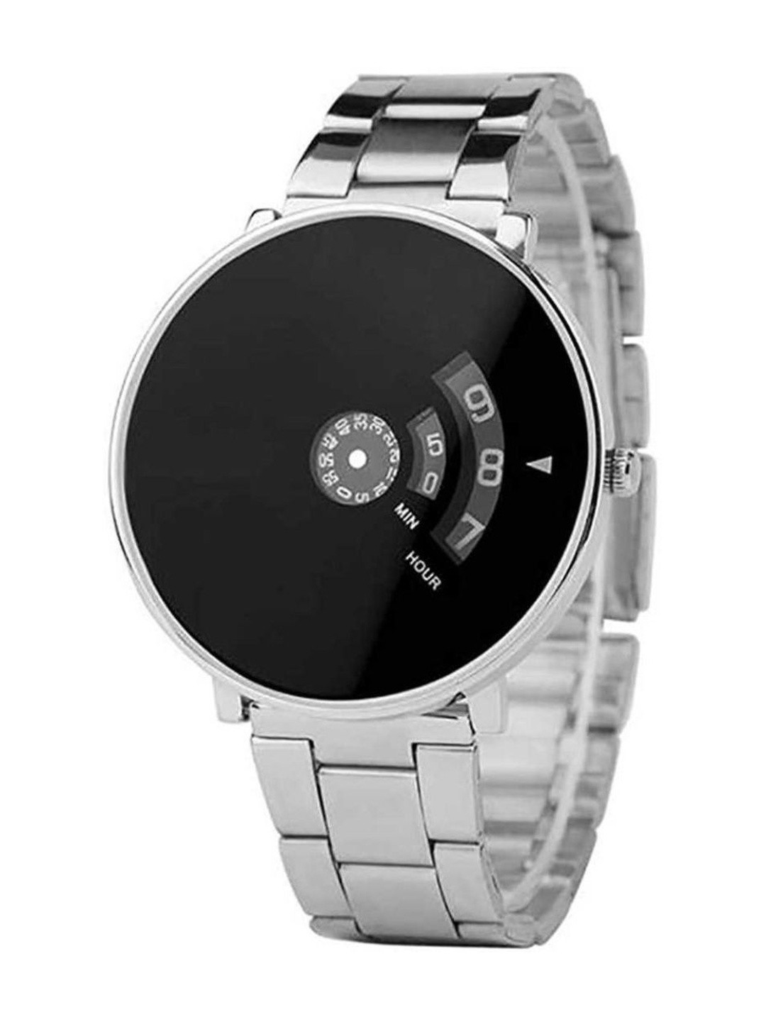 Miss Perfect Unisex Dial & Stainless Steel Bracelet Style Straps Analogue Watch KI7