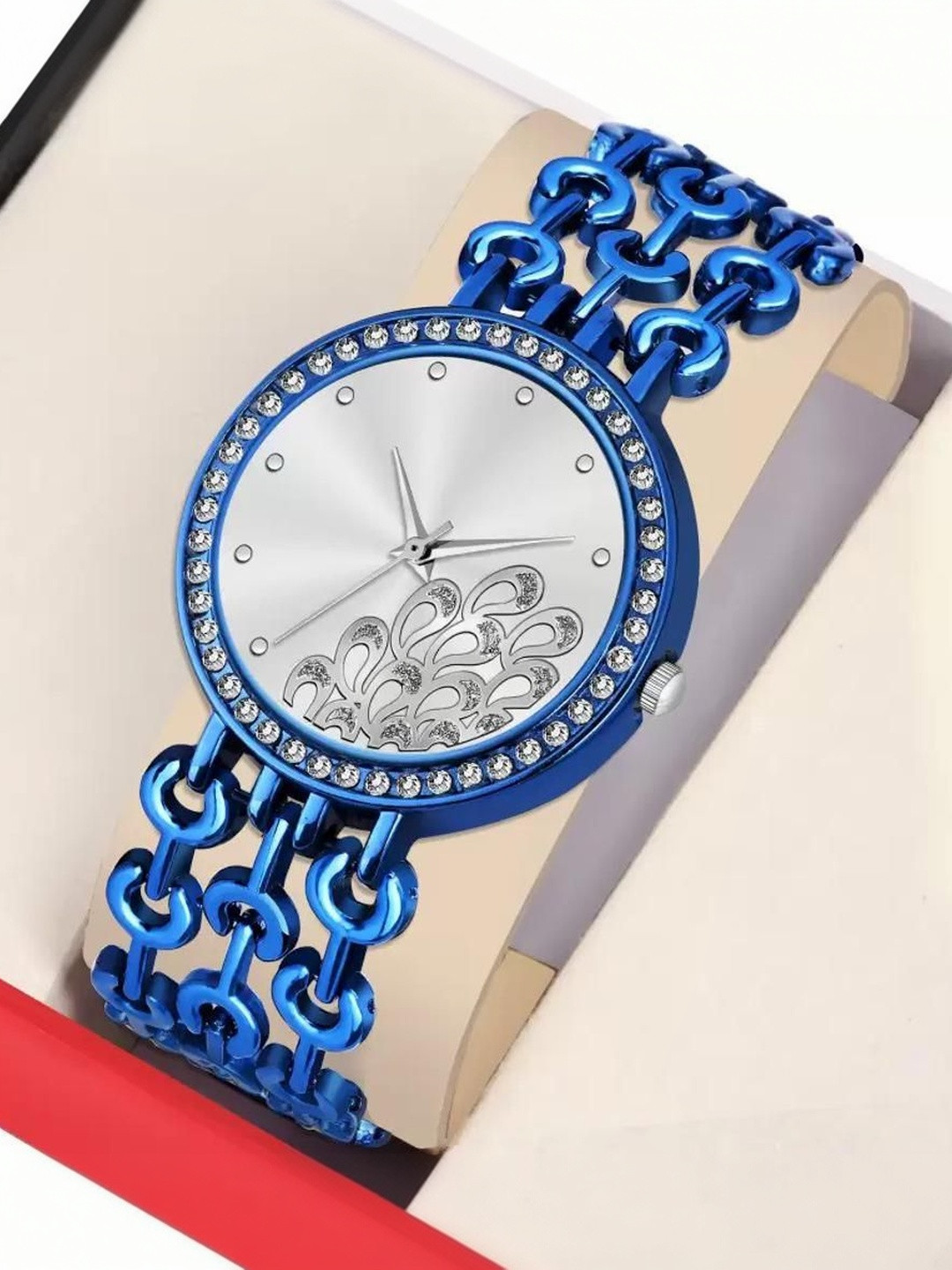 Miss Perfect Unisex Dial & Straps Watch BLUE_MOR_WATCH_WOMEN