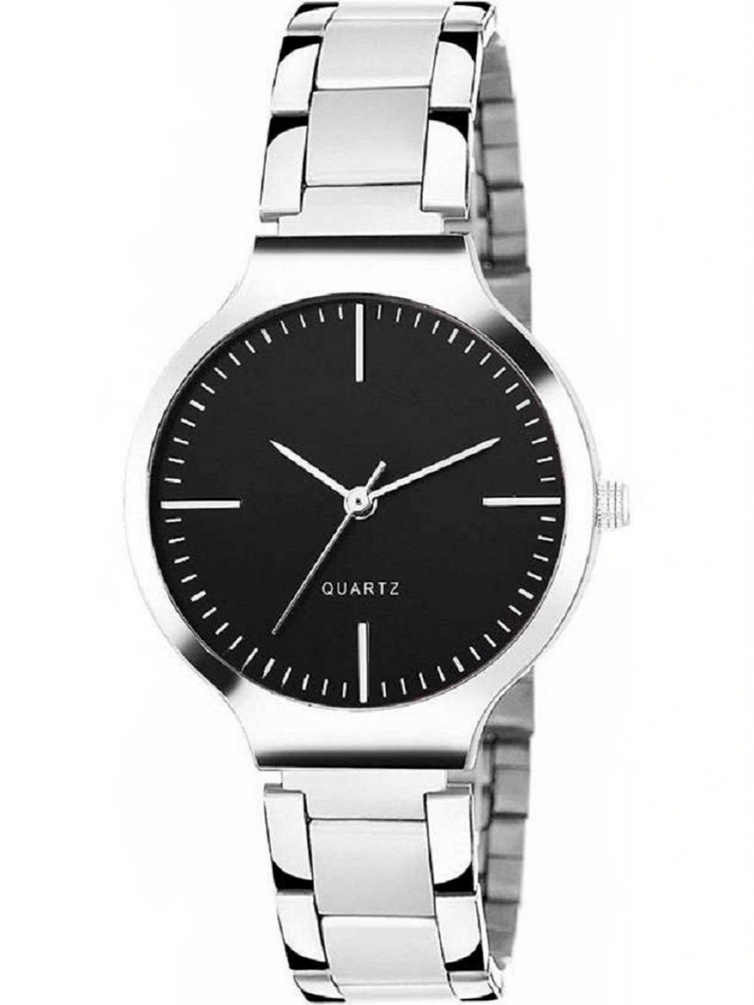 Miss Perfect Unisex Dial & Stainless Steel Straps Analogue Watch +B-1