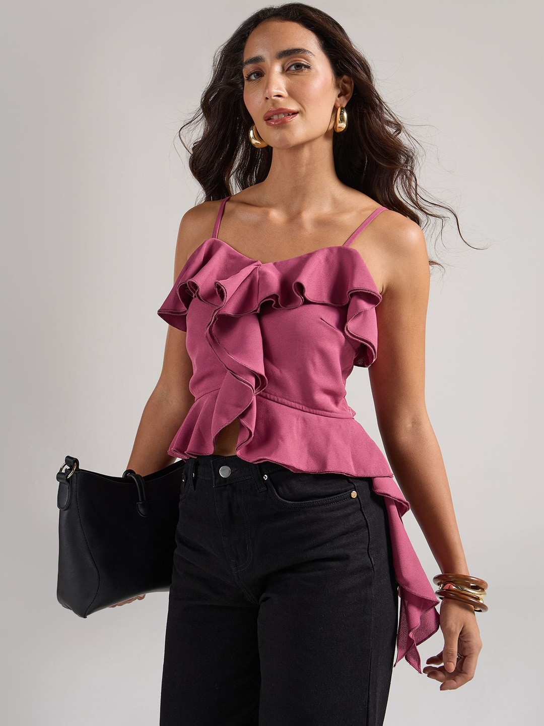 20Dresses Ruffles Peplum Top