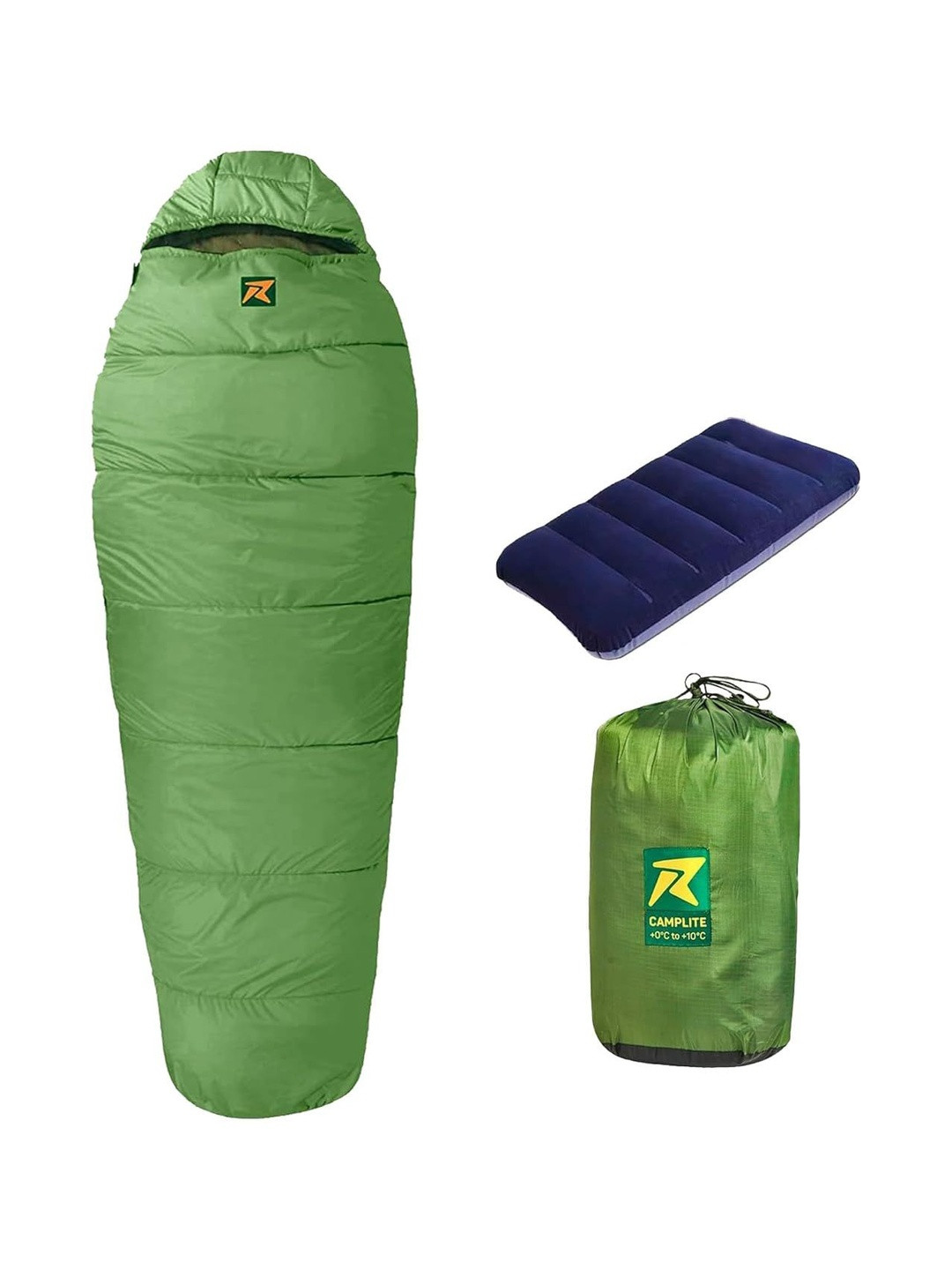 Rocksport Camplite Sea-Green Skin-Friendly Lightweight Soft Sleeping Bag
