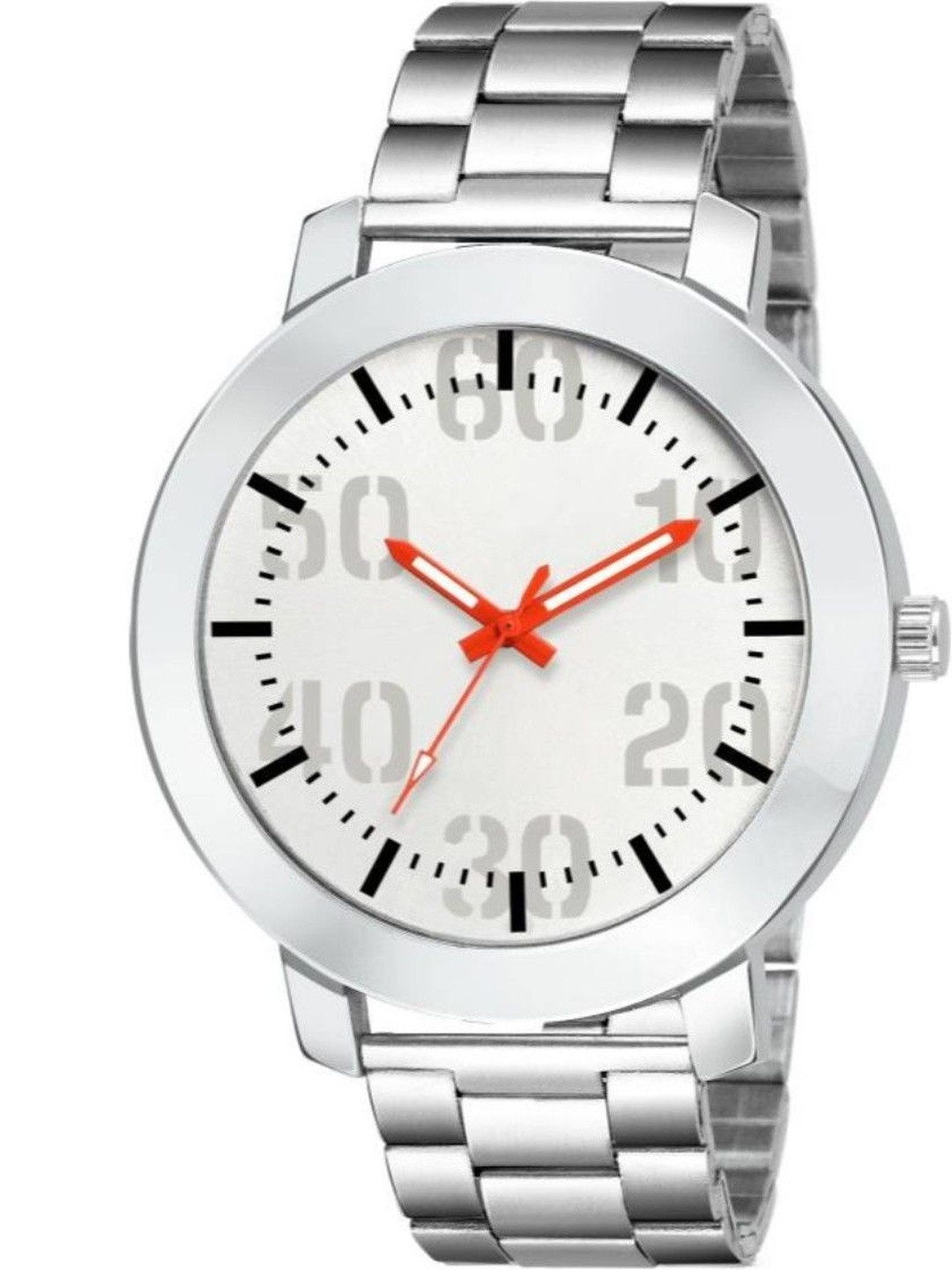 Miss Perfect Unisex Dial & Stainless Steel Bracelet Style Straps Analogue Watch ar613