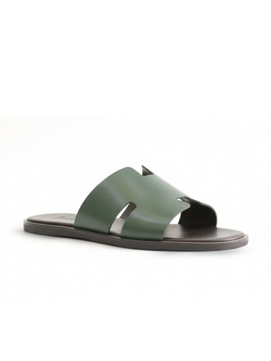 ITALIAN SHOES CO Patterned Outsole Sliders