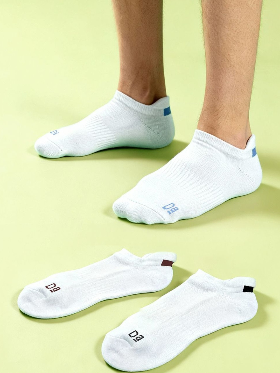 DAMENSCH Unisex Pack Of 3 Aloe-Soft Below Ankle Socks