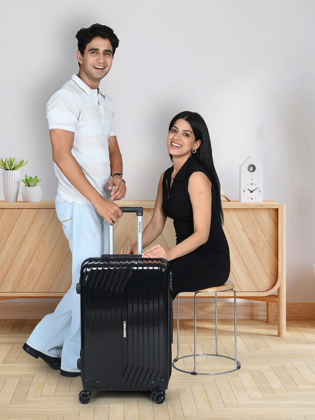 Red Tape Hard-Sided Large Check-In Trolley Bags