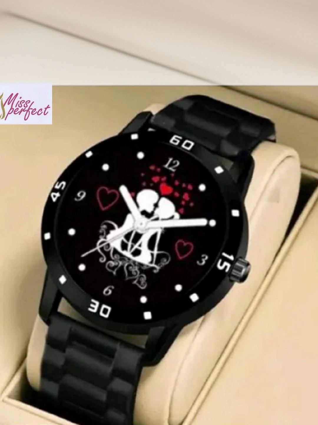 Miss Perfect Unisex Printed Dial & Bracelet Style Straps Analogue Watch GA75