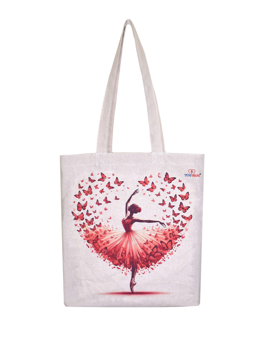 TUNI MANI Printed Oversized Shopper Tote Bag