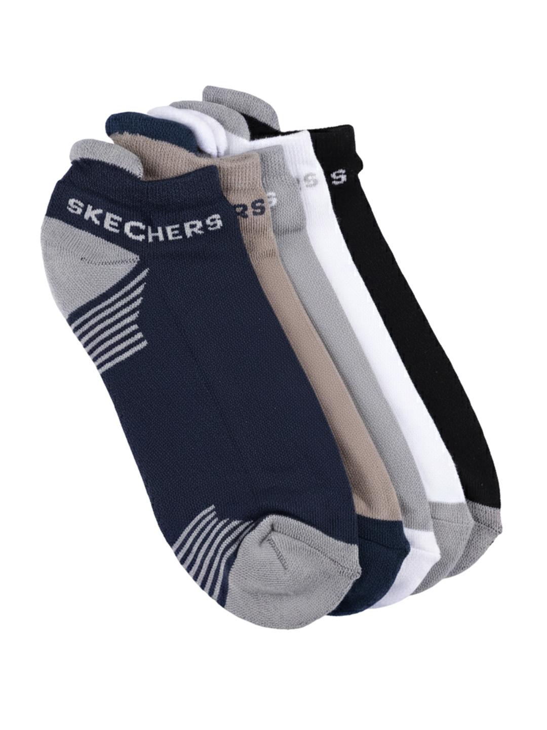 Skechers Men Pack Of 5 HALF TERRY LOW