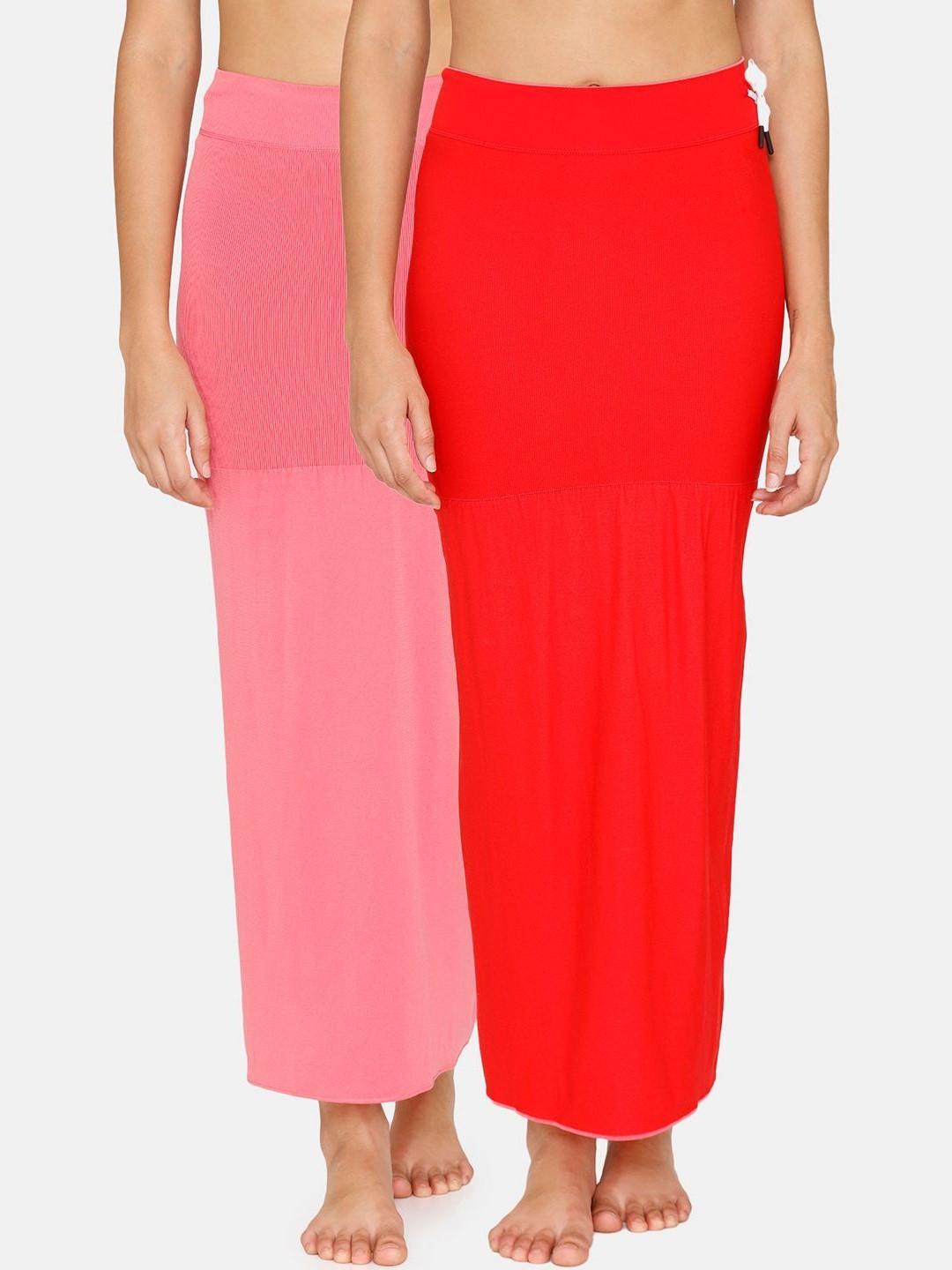 Zivame Women Pack Of 2 Reversible Saree Shapewear