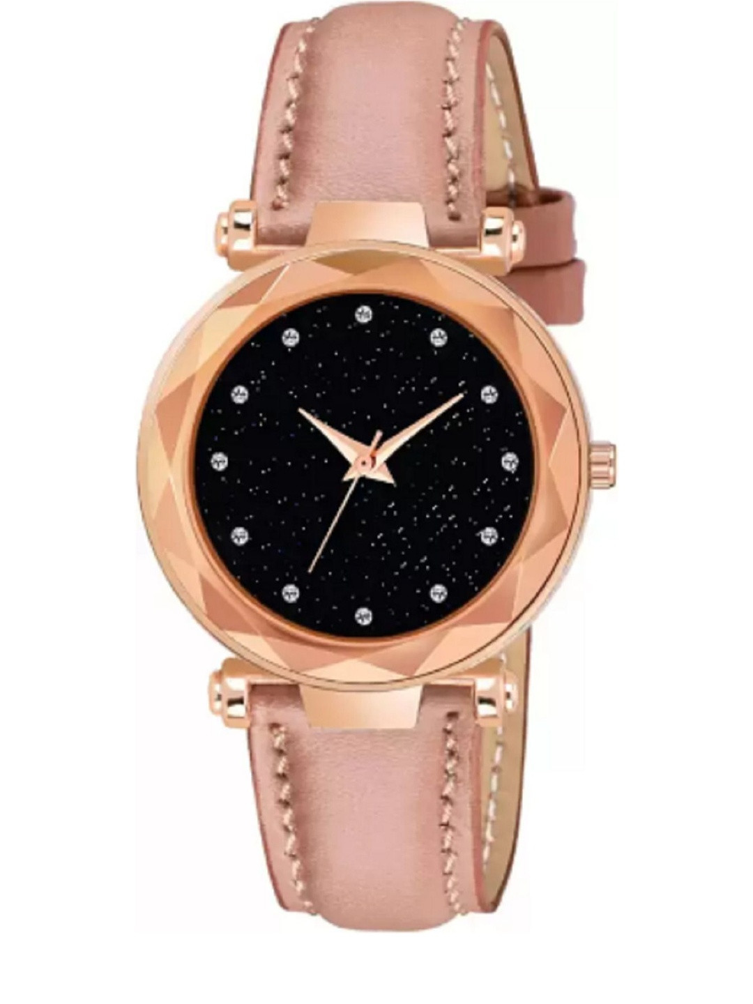 Miss Perfect Unisex Printed Dial & Leather Straps Analogue Watch JL200