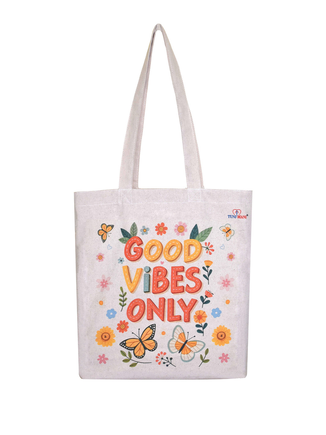 TUNI MANI Printed Oversized Shopper Tote Bag