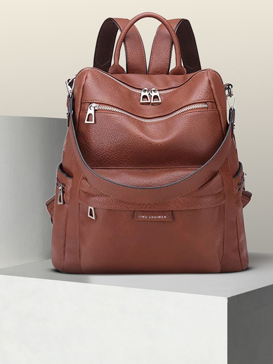 PROARCH Women Brand Logo Backpack