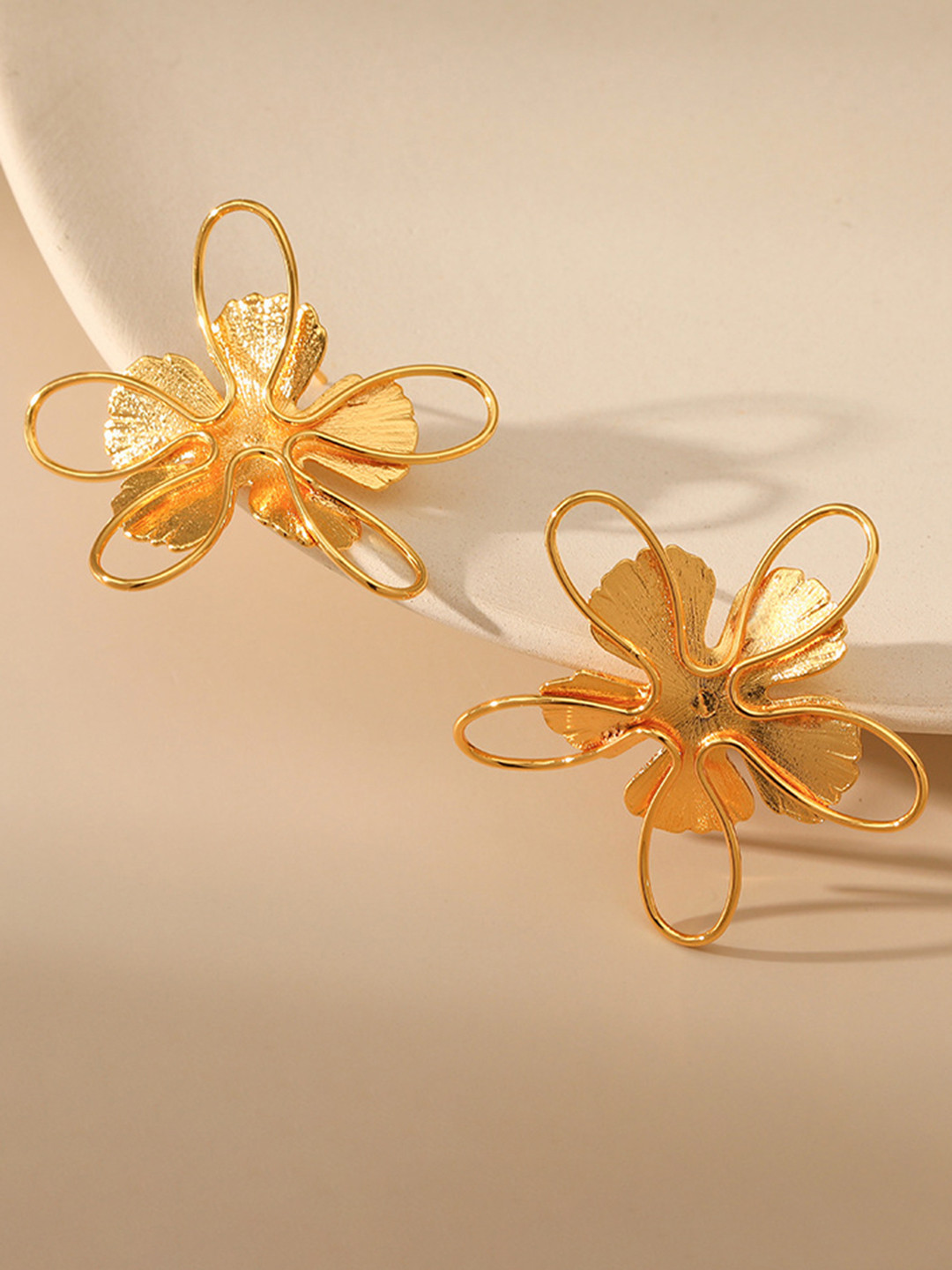 Just Lil Things Floral Shaped Studs