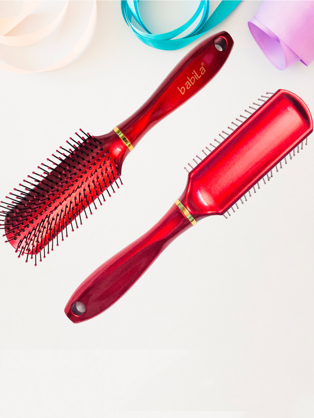 babila HB-V760 Flat Brush - Red